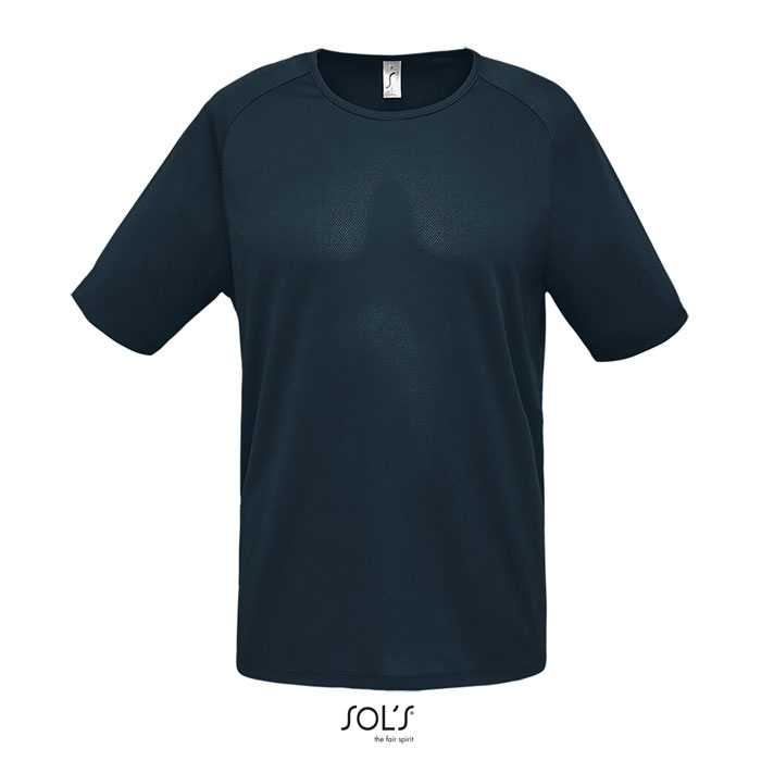 Tshirt respirant publicitaire homme polyester 140g - SPORTY Bleu pétrole